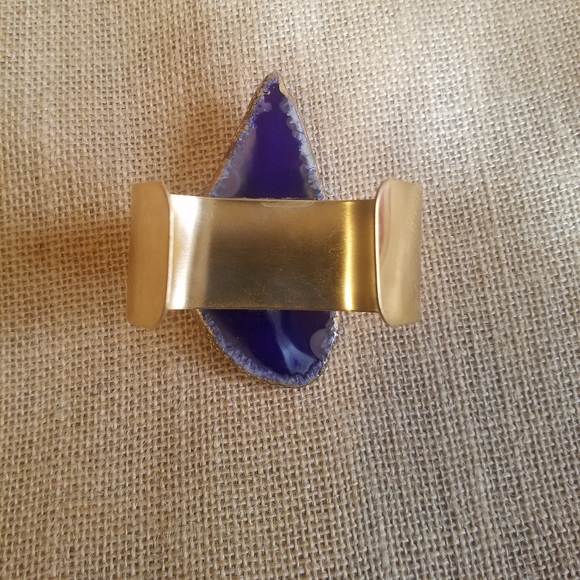 Geode statement cuff - Picture 2 of 4